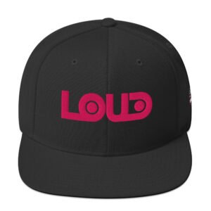 LoudLove Raised Logo Snapback Hat